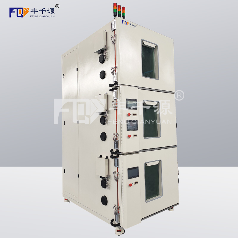 三层防爆高低温试验箱可程式恒温恒湿实验机新能源锂电池短路防爆测试